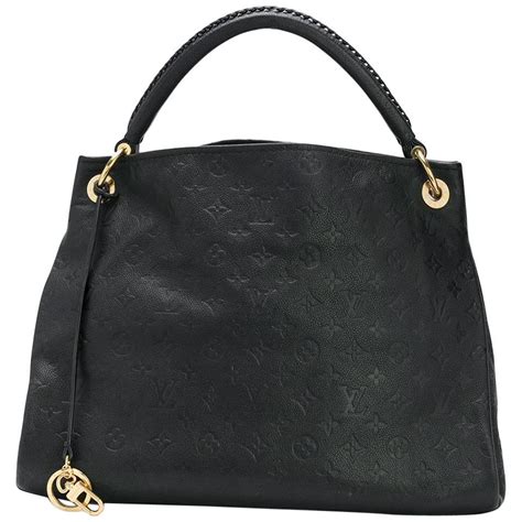 louis vuitton black embossed